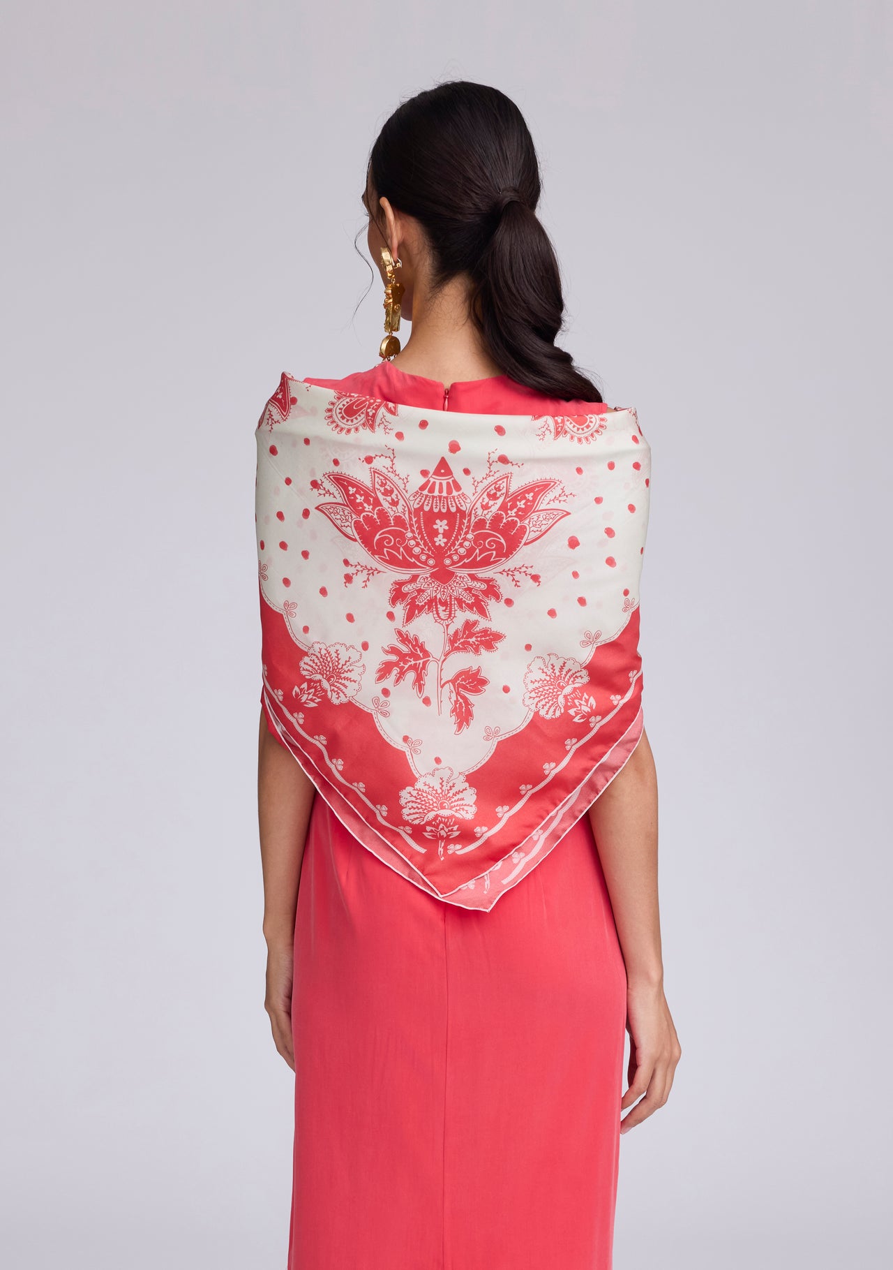Bandana Scarf in Tomato