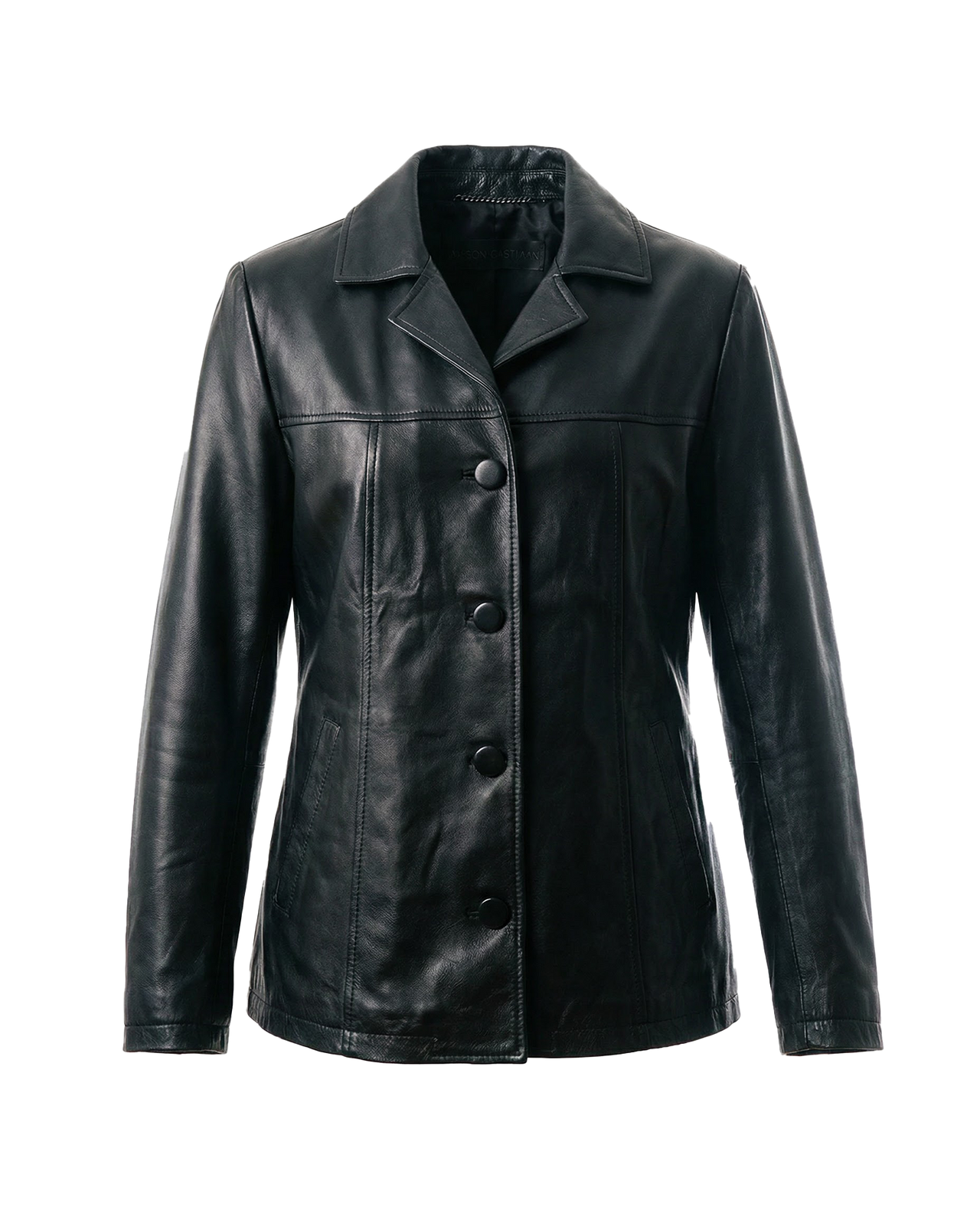 SONIA Leather Jacket in Black