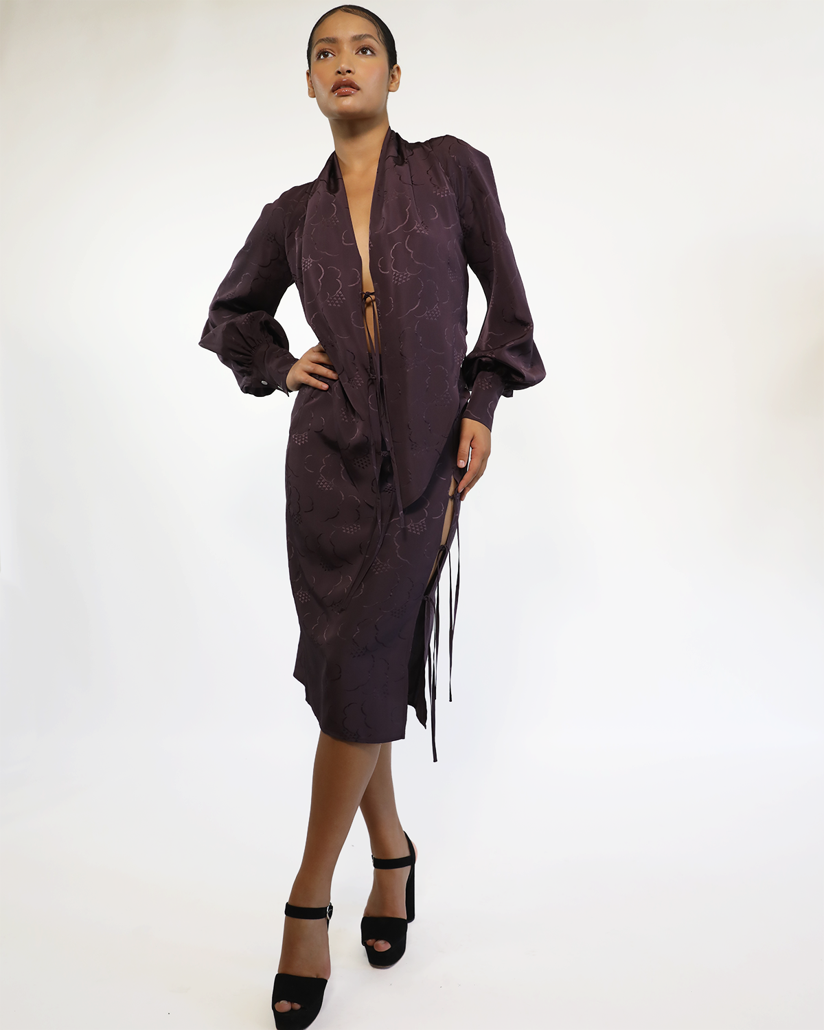 CAROLINA SKIRT Eggplant