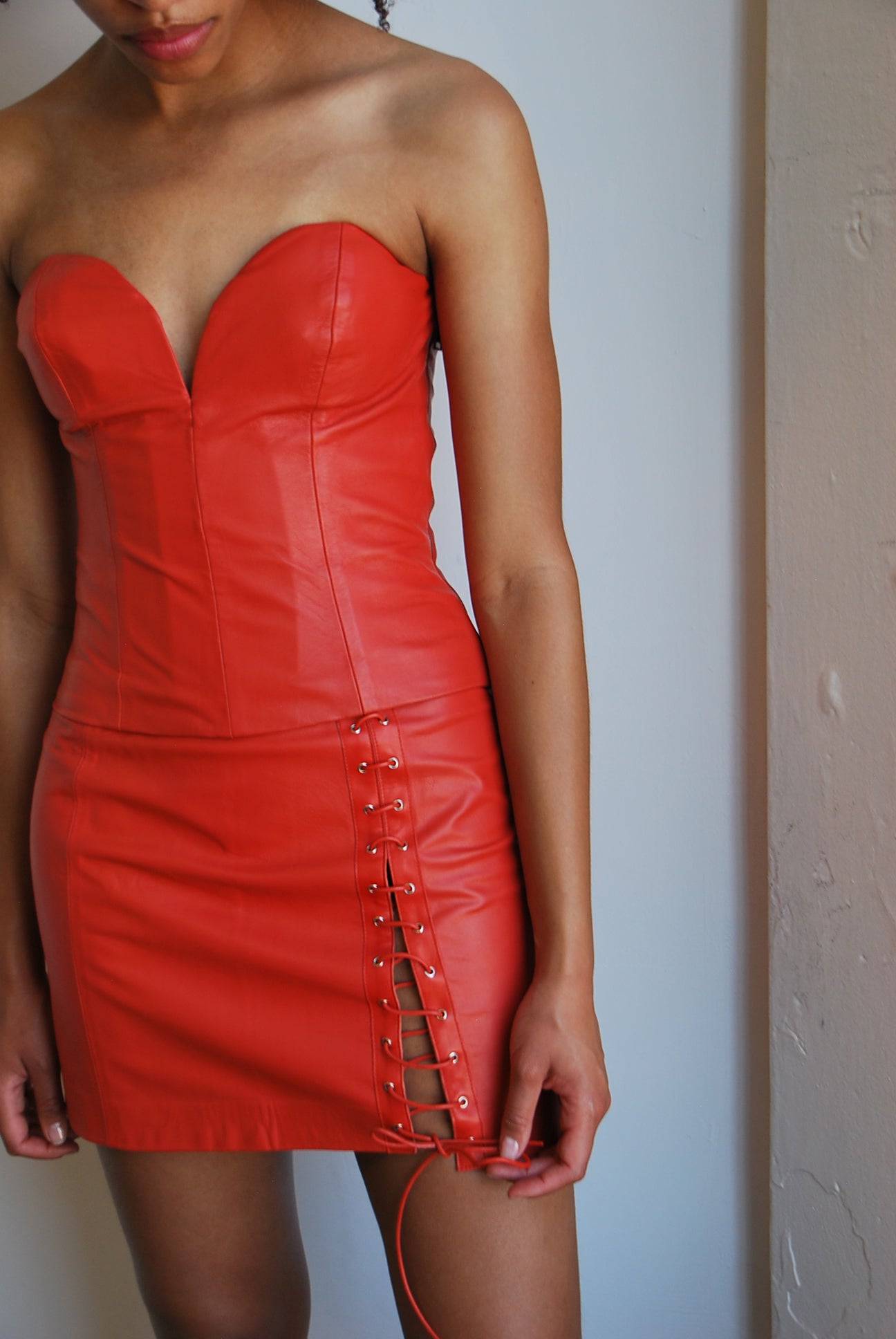 Latigos Skirt Scarlet